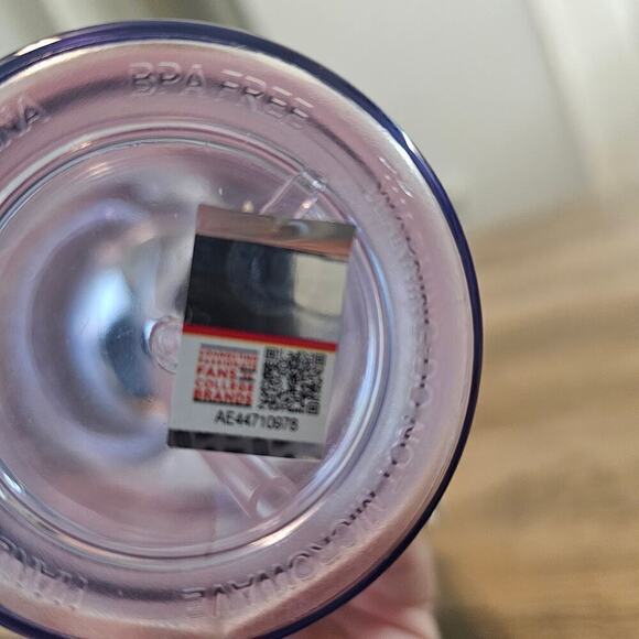 Rutgers University Scarlet Knights Tumbler Plastic With Straw Lid Red White - Picture 9 of 10